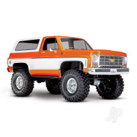 TRX-4 1979 Chevrolet Blazer 1:10 4X4 Electric All-Terrain Crawler, Orange (+ TQ 2-ch, XL-5 HV, Titan 550, Clipless Body)