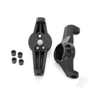 Caster blocks (portal drive), left & right / kingpin bushings (4 pcs)