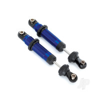 Shocks, GTS, aluminium (Blue-anodised) (assembled with spring retainers) (2 pcs)