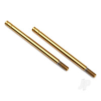 Shock shaft, 3x47mm (GTS) (Titanium nitride-coated) (2 pcs)