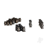 Hollow ball Set, complete, TRX-4 (Aluminium, PTFE-coated)
