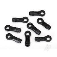 Rod ends, angled 10-degrees (8 pcs)