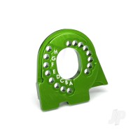 Motor mount plate, 6061-T6 aluminium (Green-anodised)