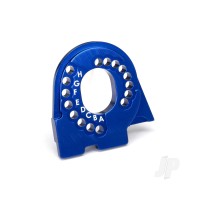 Motor mount plate, 6061-T6 aluminium (Blue-anodised)