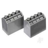 Oil bottles, Grey (2 pcs)