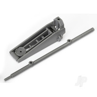 Floor jack & handle, Grey