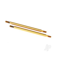Shock shaft, 69mm (GTR) (Front) (TiN-coated) (2 pcs)