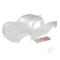 Body, Desert Racer (Clear, trimmed, requires painting) / decal sheet