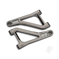 Suspension arms, upper (left & right) (Satin Black Chrome-plated) (assembled with hollow balls)