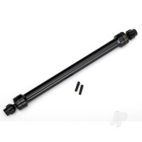 Driveshaft, Centre Rear, 6061-T6 aluminium (Black-anodised) (fully assembled) / 3mm screw pin (2 pcs)