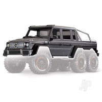 Body, Mercedes-Benz G 63, complete (matte graphite metallic) (includes grille, side mirrors, door handles, & windshield wipers)