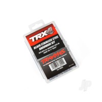 Hardware kit, Black stainless Steel, TRX-4 Traxx (contains all stainless Steel hardware used on #8880 TRX-4 Traxx)