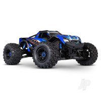 Maxx 1:10 4WD RTR Monster Truck, Blue (+ TQi 2-ch, VXL-4S, Velineon 540XL, TSM, WideMaxx)