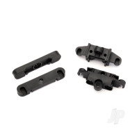 Mount, tie bar, Front (1pc) / Rear (1pc) / suspension pin retainer, Front or Rear (2 pcs)