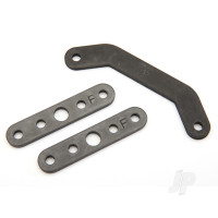 Bulkhead, tie bar, Front, upper (1pc) / lower (2 pcs) (Steel)