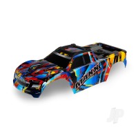 Body, Maxx, Rock n' Roll (painted, decals applied) (fits Maxx with extended chassis (352mm wheelbase))