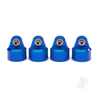 Shock caps, aluminium (Blue-anodised), GT-Maxx shocks (4 pcs)