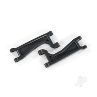 Suspension arms, upper, Black (left or right, Front or Rear) (2 pcs) (for use with #8995 WideMaxx suspension kit)