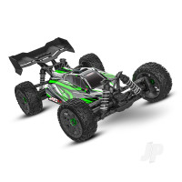 Jato 1:8 4WD RTR Buggy, Green (+ TQ 2-ch, BL-2S, 3300Kv, 2S LiPo, USB-C Charger, Clipless Body)