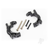 Caster blocks (c-hubs), extreme heavy duty, Black (left & right) / 3x32mm hinge pins (2) / 3x20mm BCS (2) (for use with #9080 upgrade kit)