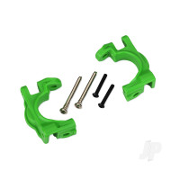 Caster blocks (c-hubs), extreme heavy duty, Green (left & right) / 3x32mm hinge pins (2) / 3x20mm BCS (2) (for use with #9080 upgrade kit)