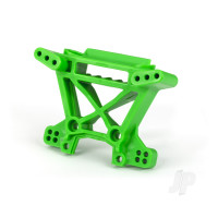 Shock tower, front, extreme heavy duty, Green (for use with #9080 upgrade kit)