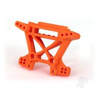 Shock tower, front, extreme heavy duty, Orange (for use with #9080 upgrade kit)