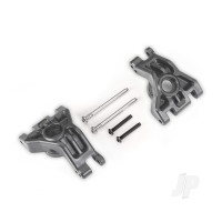 Carriers, stub axle, rear, extreme heavy duty, Grey (left & right)/ 3x41mm hinge pins (2)/ 3x20mm BCS (2) (for use with #9080 upgrade kit)