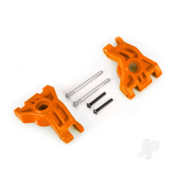 Carriers, stub axle, rear, extreme heavy duty, Orange (left & right)/ 3x41mm hinge pins (2)/ 3x20mm BCS (2) (for use with #9080 upgrade kit)
