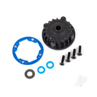 Housing, centre Differential / X-Ring Gaskets (2 pcs) / 5x10x0.5 PTFE-Coated Washer / 2.5x8 CCS (4)