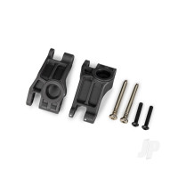 Carriers, stub axle, rear, extreme heavy duty, Grey (left & right) / 3x31mm hinge pins (2 pcs) / 3x18mm BCS (2 pcs) (for use with #9180, 9181, 9182 upgrade kit)
