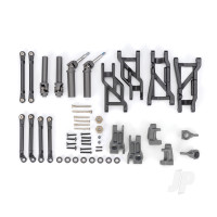 Outer Driveline & Suspension Upgrade Kit, extreme heavy duty, Grey (fits Slash 2WD)