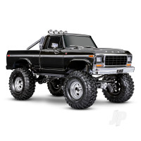TRX-4 1979 Ford F-150 Ranger XLT High Trail Edition 1:10 4WD RTE Scale & Trail Crawler, Black (+ TQi 4-ch, XL-5 HV, Titan 550, 2-Speed, Locking Diffs)