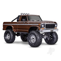 TRX-4 1979 Ford F-150 Ranger XLT High Trail Edition 1:10 4WD RTE Scale & Trail Crawler, Brown (+ TQi 4-ch, XL-5 HV, Titan 550, 2-Speed, Locking Diffs)