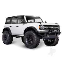 TRX-4 2021 Ford Bronco 1:10 4WD RTE Scale & Trail Crawler, Oxford White (+ TQi 4-ch, XL-5 HV, Titan 550, Clipless Body)