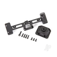 Spare tyre mount/ mounting bracket/ 3x8 BCS (3)/ 3x12 BCS (4)/ 4x15mm hex bolt (fits #9211 body)