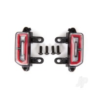 Tail light assembly, complete (2)/ 3x8mm BCS (4) (fits #9211 body)