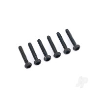 Screws, 1.6x10mm button-head, self-tapping (hex drive) (6)