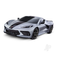Chevrolet Corvette Stingray 1:10 AWD RTD Supercar, Silver (+ TQ 2-ch, XL-5, Titan 550)