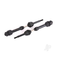 Driveshafts, Rear, steel-spline constant-velocity (complete assembly) (2)