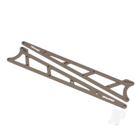 Side plates, wheelie bar, Charcoal Grey (aluminium) (2 pcs)