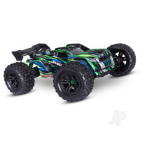 Sledge Belted 1:8 4WD RTR Monster Truck, Green (+ TQi 2-ch, TSM, VXL-6S, Velineon 2000Kv, Belted, Clipless Body)