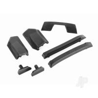 Body reinforcement set, Black / skid pads (roof) (fits #9511 body)