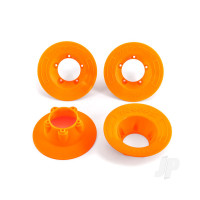 Wheel Covers, Orange (4 pcs) (fits #9572 wheels)