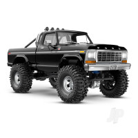TRX-4M 1979 Ford F-150 High Trail Edition 1:18 4WD RTE Scale & Trail Crawler, Black (+ TQ, ECM-2.5, Titan 87T, 750mAh LiPo, USB Charger, Clipless Body)