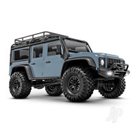 TRX-4M Land Rover Defender 1:18 4WD RTD Trail Truck, Light Blue (+ TQ, ECM-2.5, Titan 87T, 750mAh LiPo, USB Charger, Clipless Body)