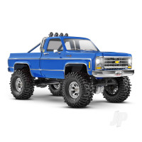 TRX-4M 1979 Chevrolet K10 1:18 4WD RTE Scale & Trail Crawler, Blue (+ TQ, ECM-2.5, Titan 87T, 750mAh LiPo, USB Charger)