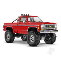 TRX-4M 1979 Chevrolet K10 1:18 4WD RTE Scale & Trail Crawler, Red (+ TQ, ECM-2.5, Titan 87T, 750mAh LiPo, USB Charger)