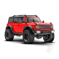 TRX-4M Ford Bronco 1:18 4WD RTD Trail Truck, Red (+ TQ, ECM-2.5, Titan 87T, 750mAh LiPo, USB Charger, Clipless Body)