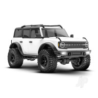TRX-4M Ford Bronco 1:18 4WD RTD Trail Truck, White (+ TQ, ECM-2.5, Titan 87T, 750mAh LiPo, USB Charger, Clipless Body)